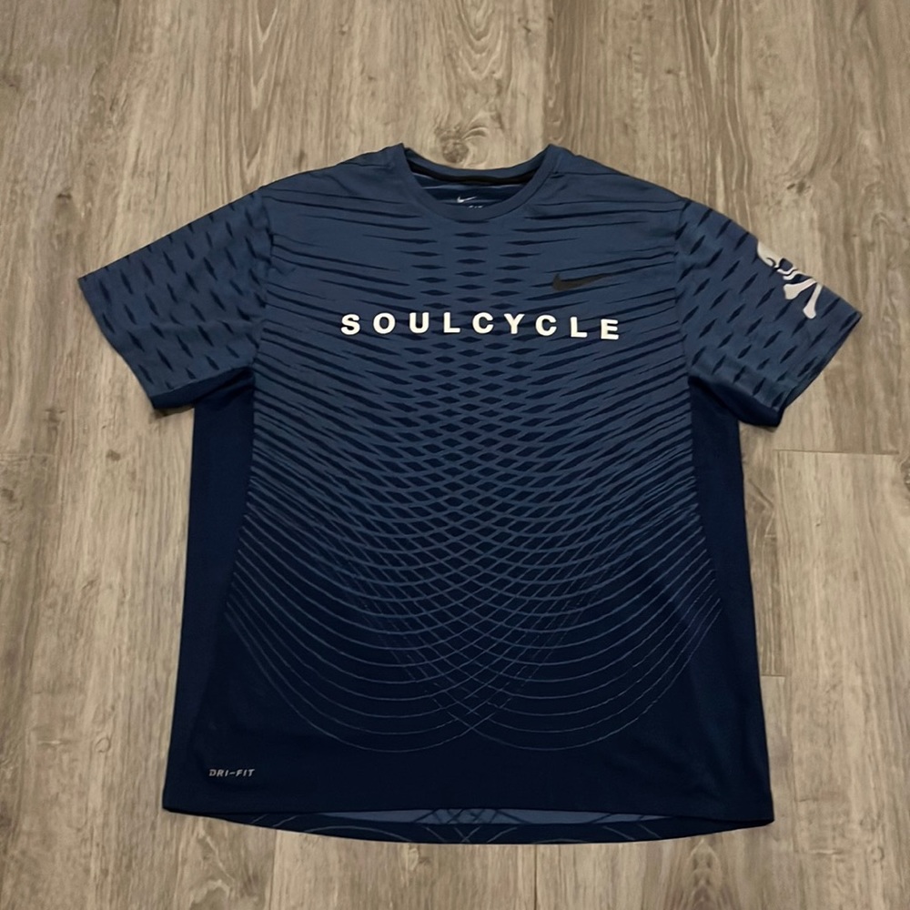 RARE Nike Patterned for SoulCycle Shirt Size XL